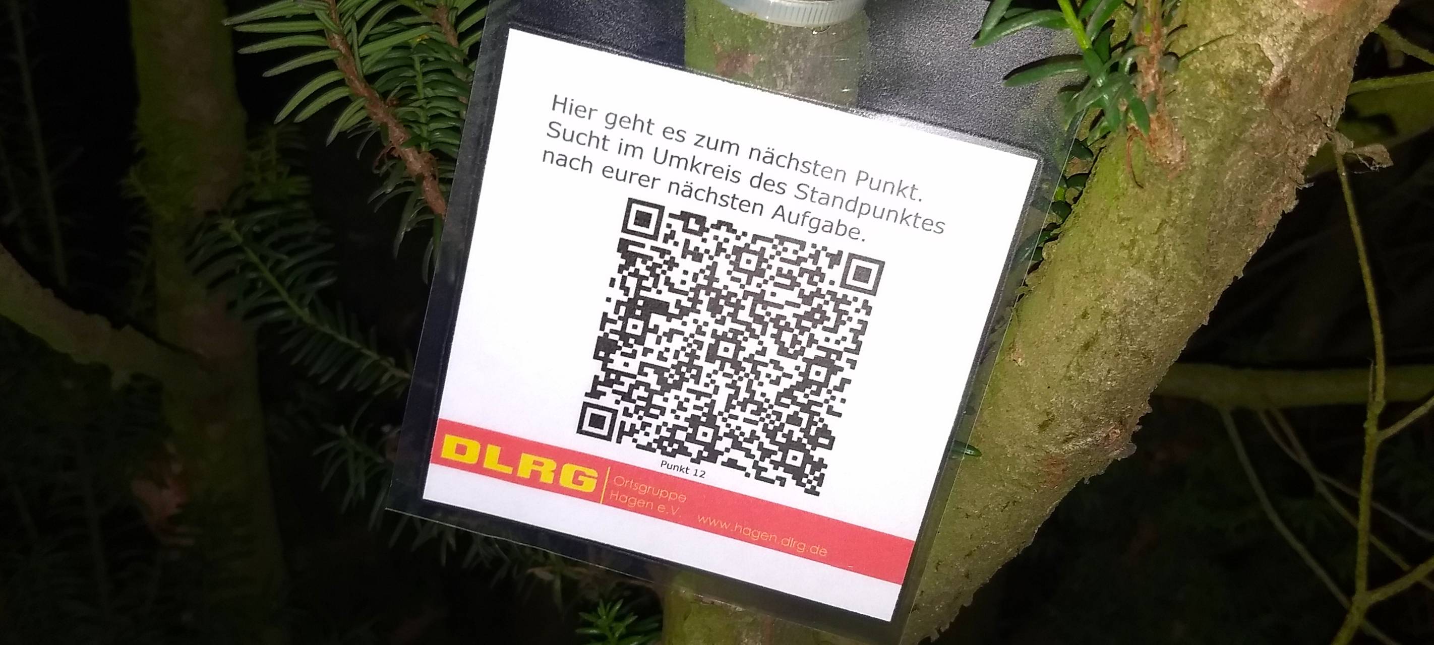 QR-Code-Rally der DLRG