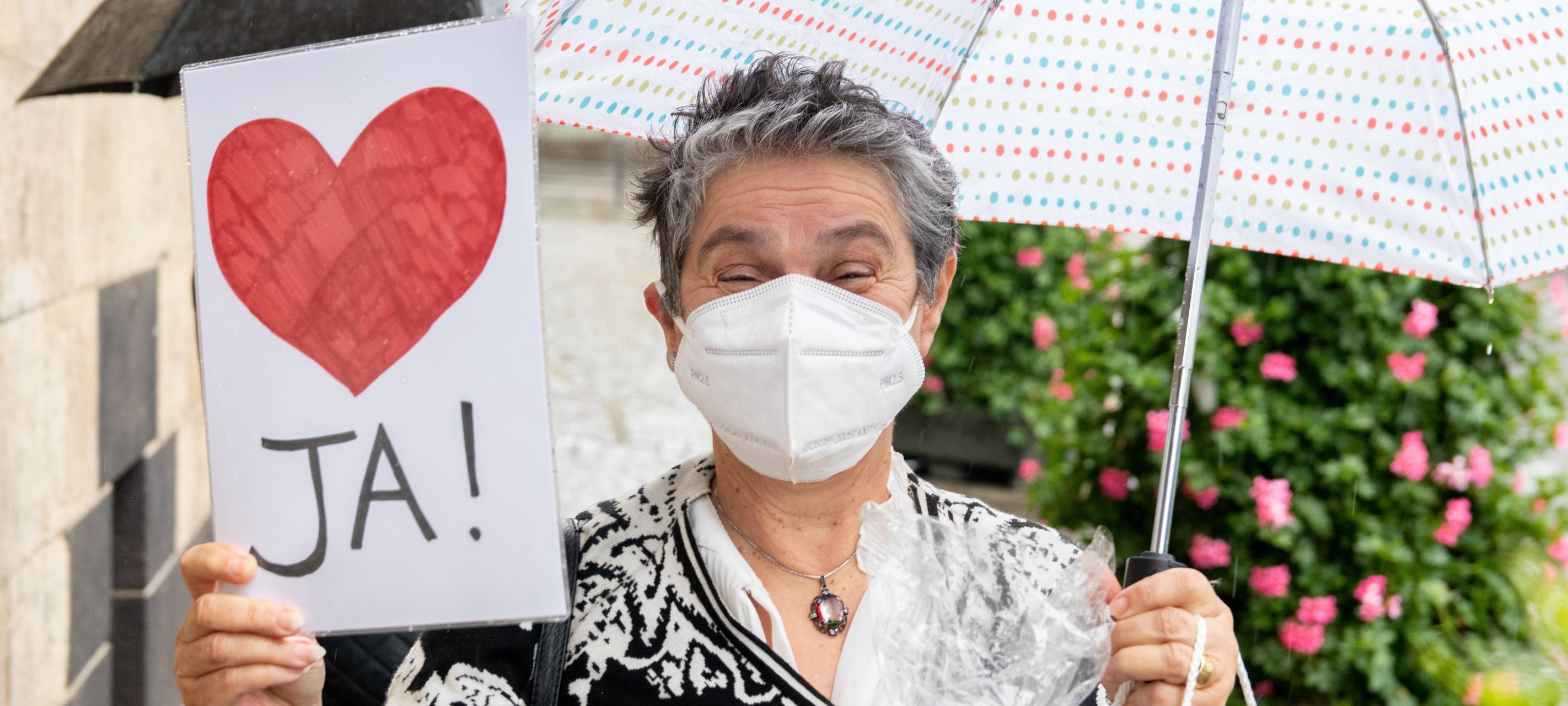 Hochzeit Corona Maske