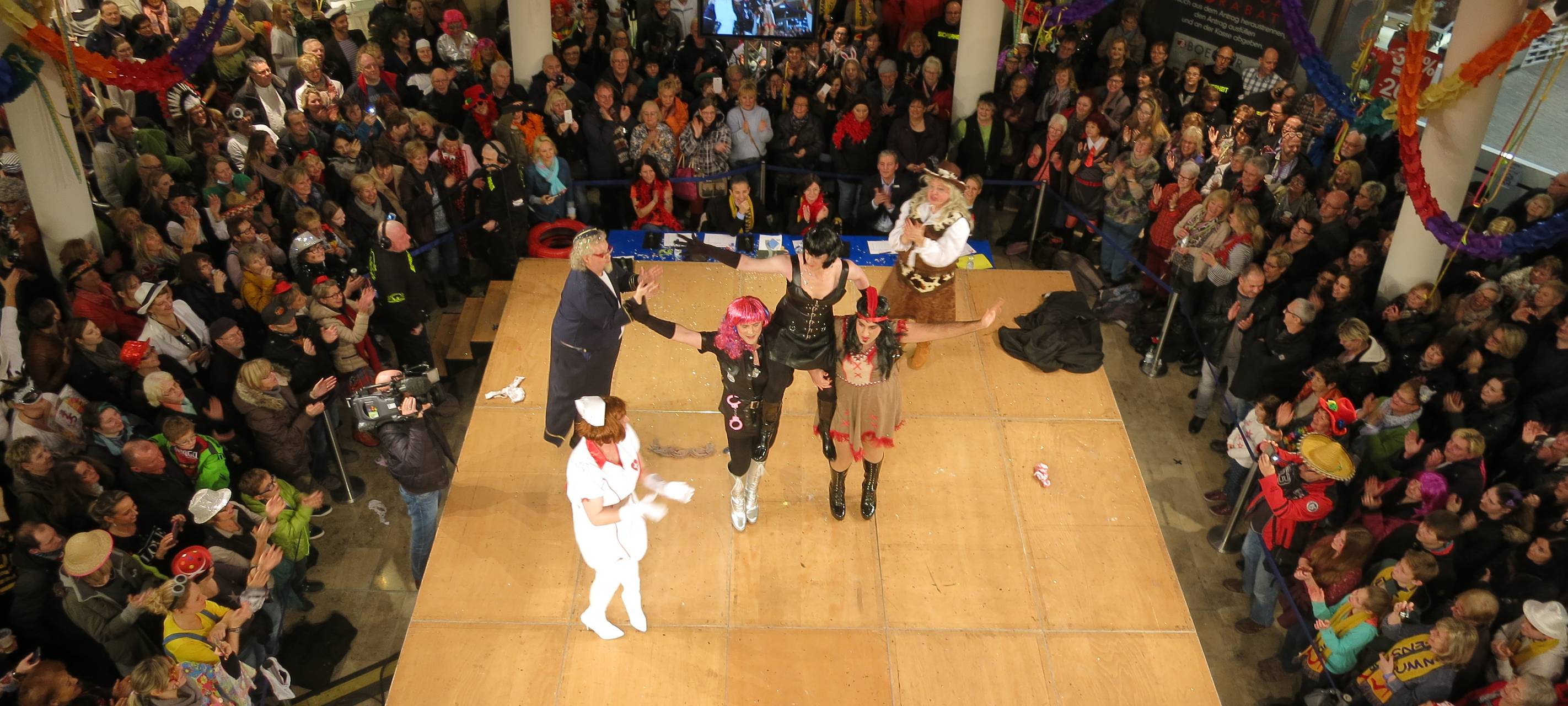 Donnerstag ist Fummellauf