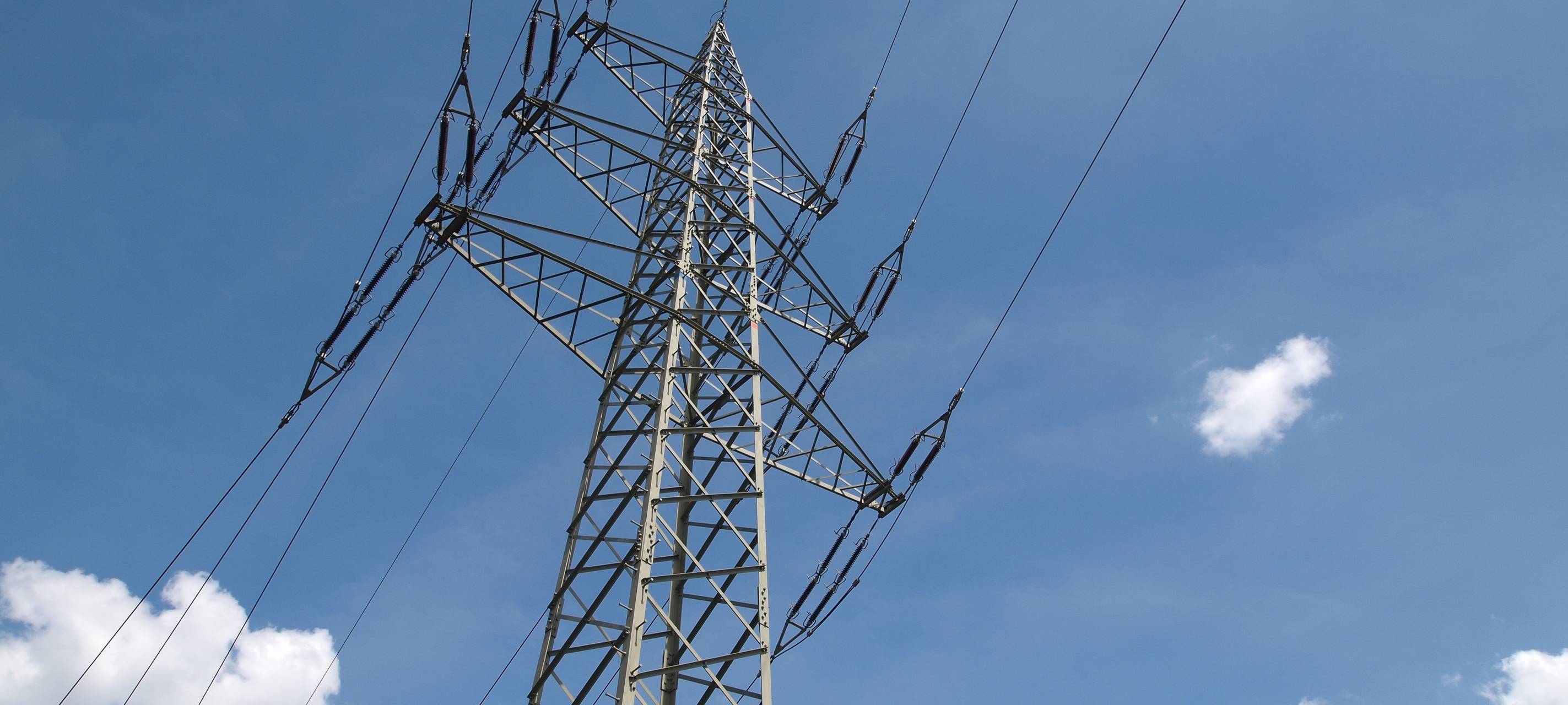 Strommasten: Hübsch grün