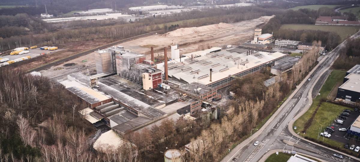 Steinfabrik wird Industriepark