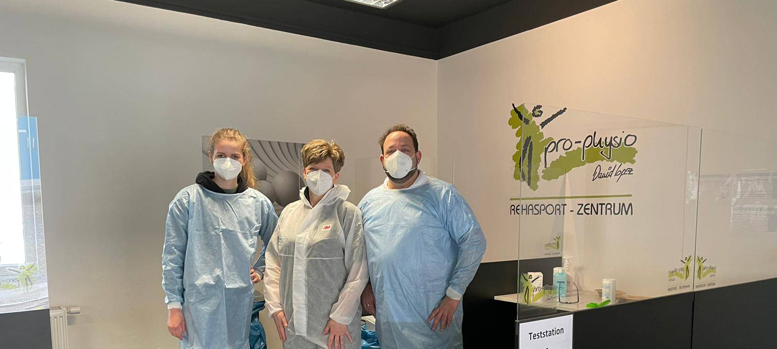 Testen bei Pro Physio