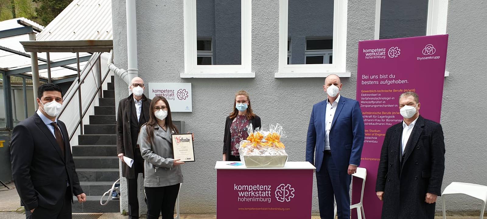 Auszeichnung für Auszubildende