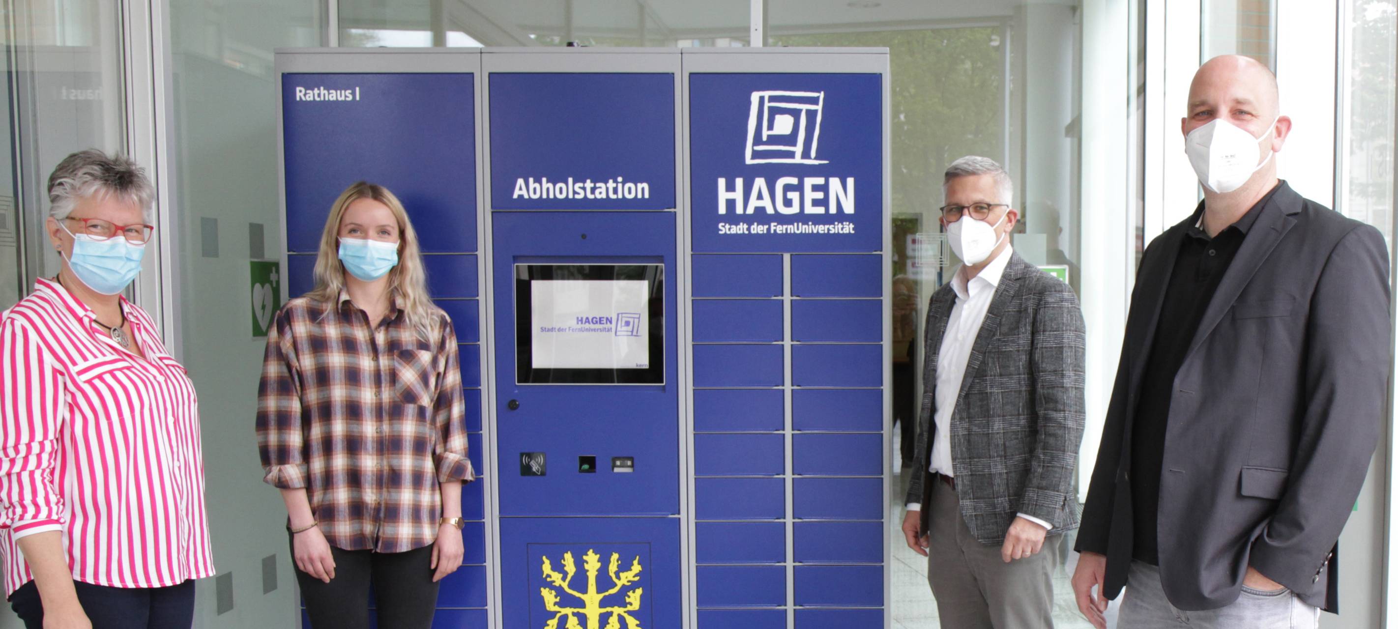 Abholstation im Bürgeramt