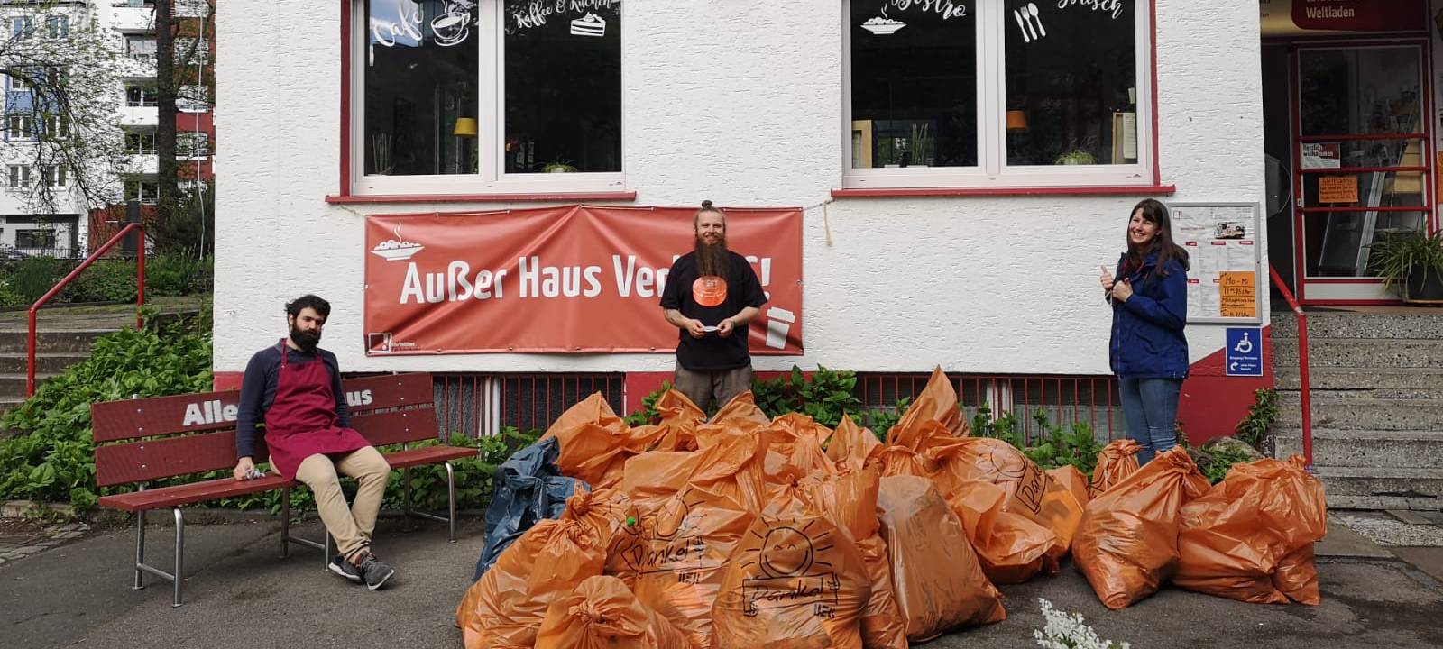 Müll sammeln für den guten Zweck