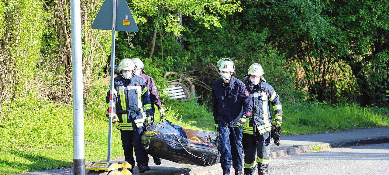 Segler stranden auf Hengsteyseeinsel
