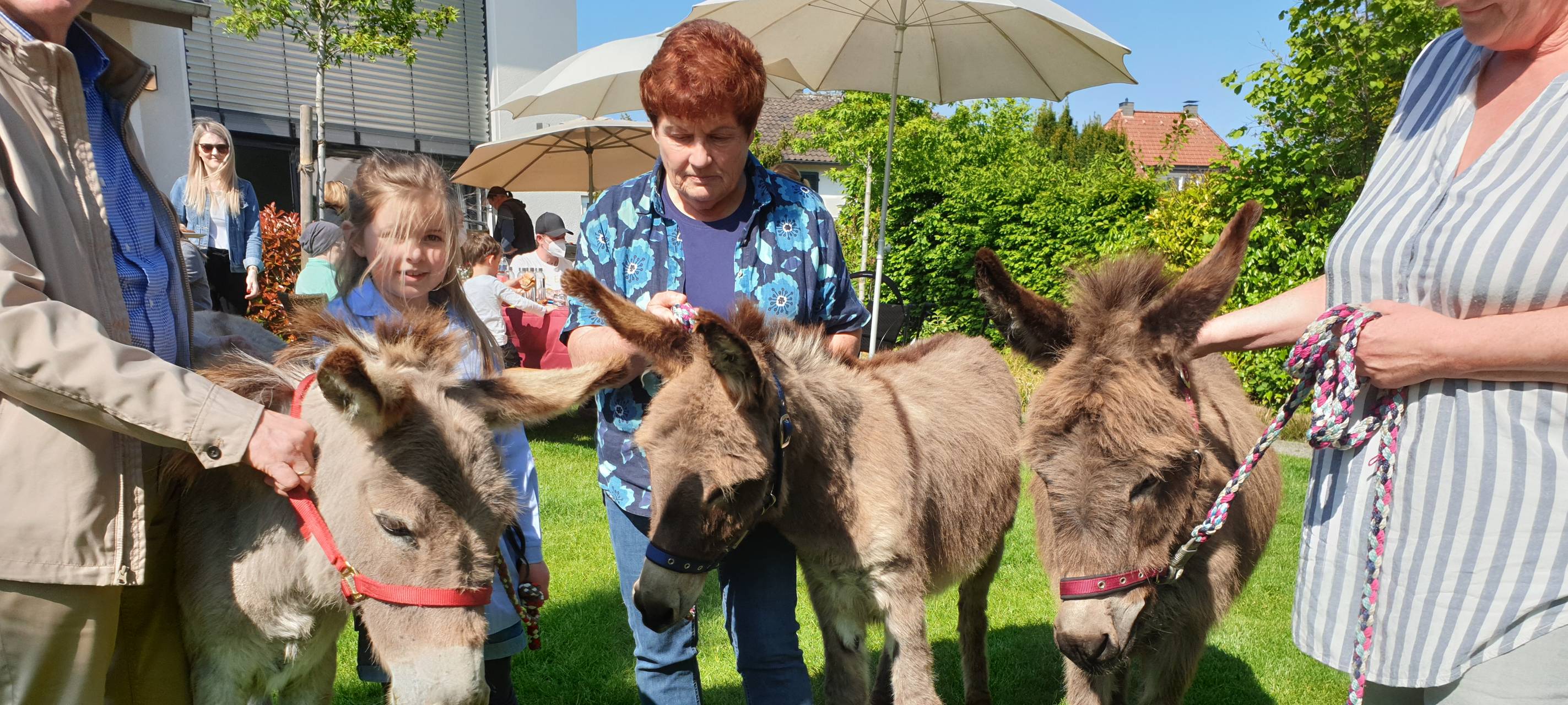 Besonderer Besuch im Hospiz