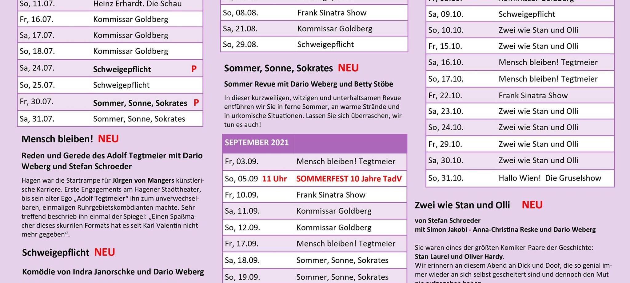 Theater an der Volme vor Neustart