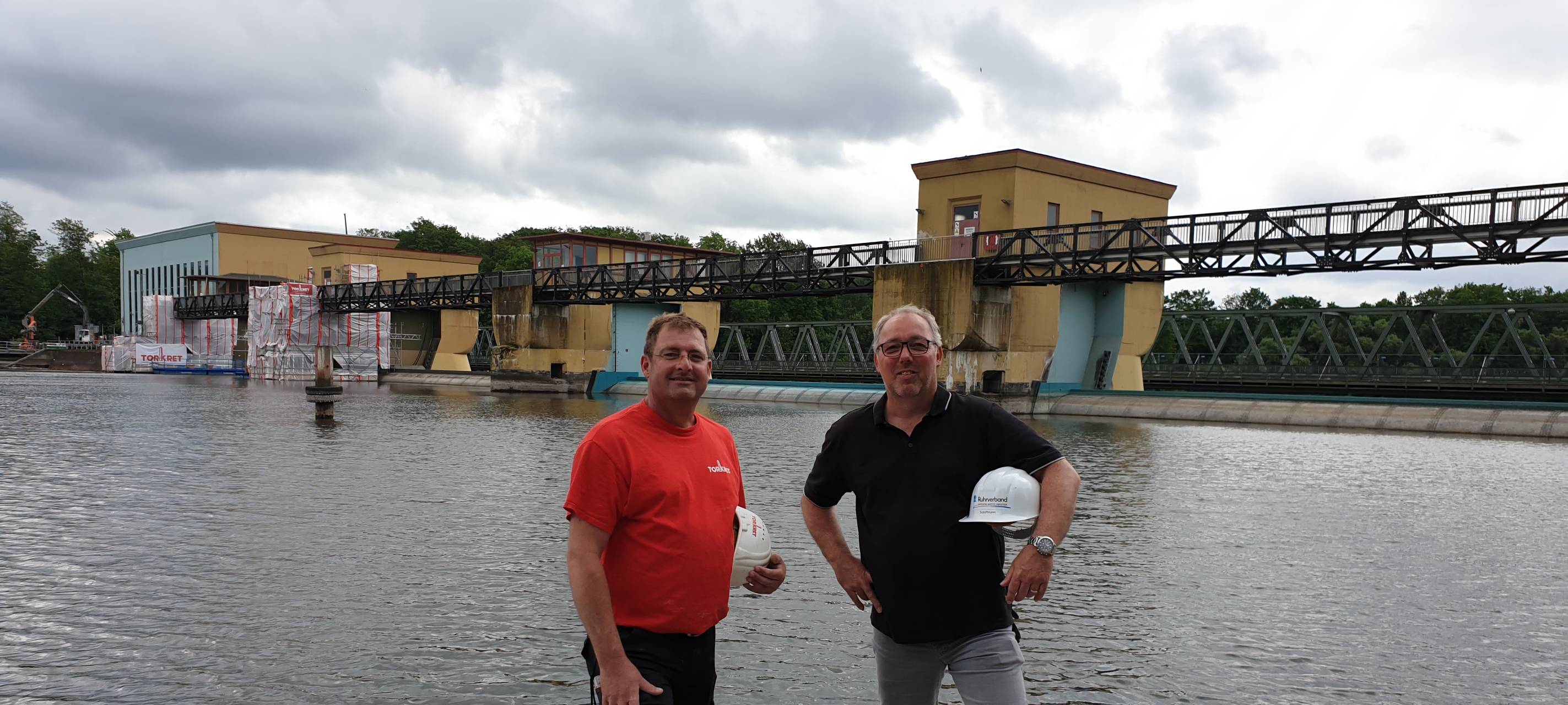 Sanierung der Wehranlage