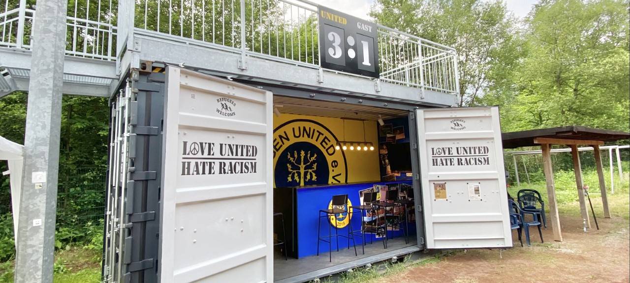 Hagen United baut neue "Rostlaube"