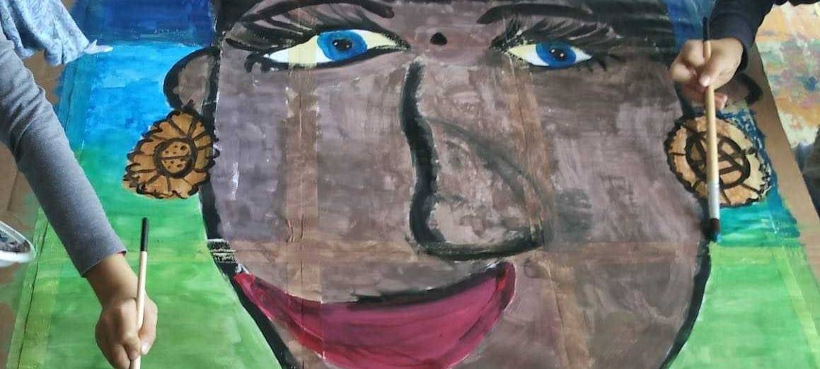 Land will kreative Schüler