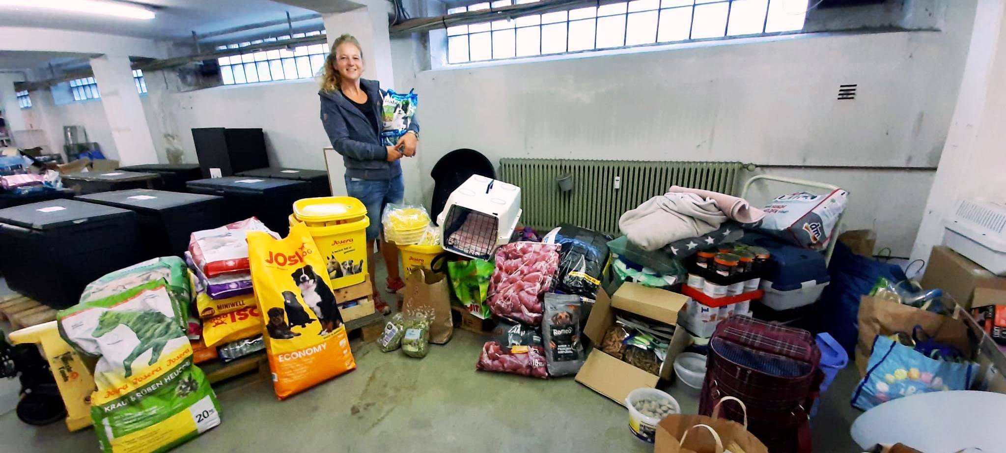 Große Spende für den Tierschutzverein