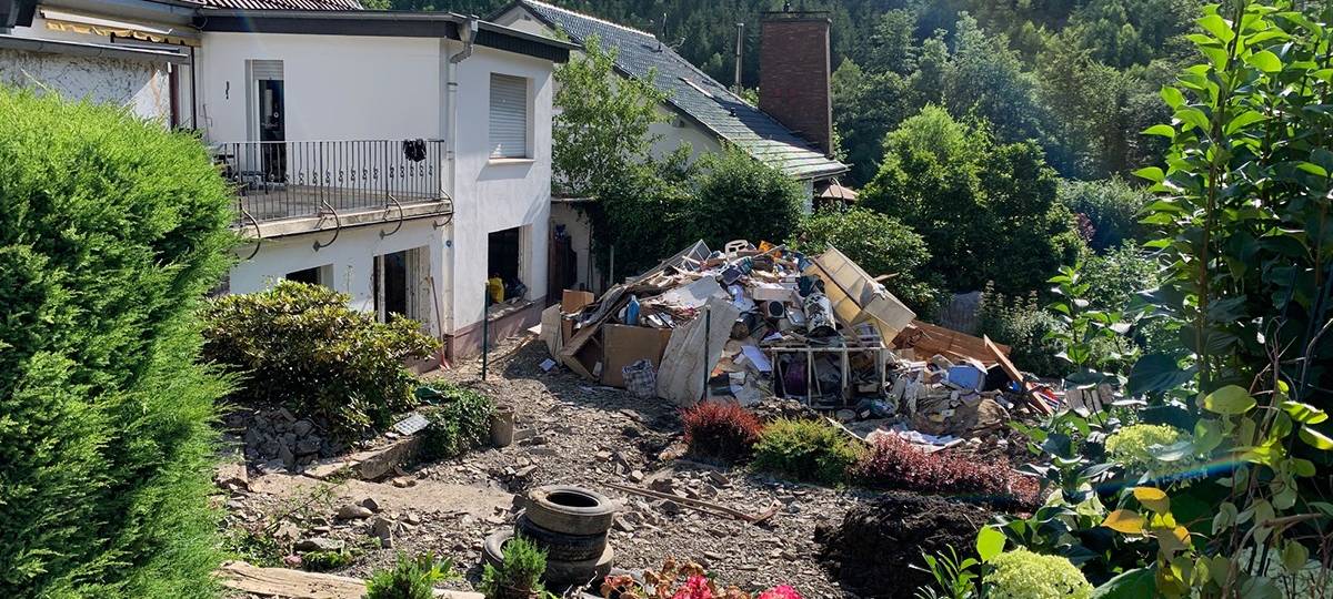 Altena, eine Woche nach der Flutkatastrophe