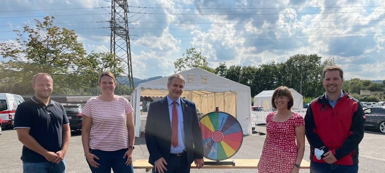 Drive-Impf: Mehr als geplant