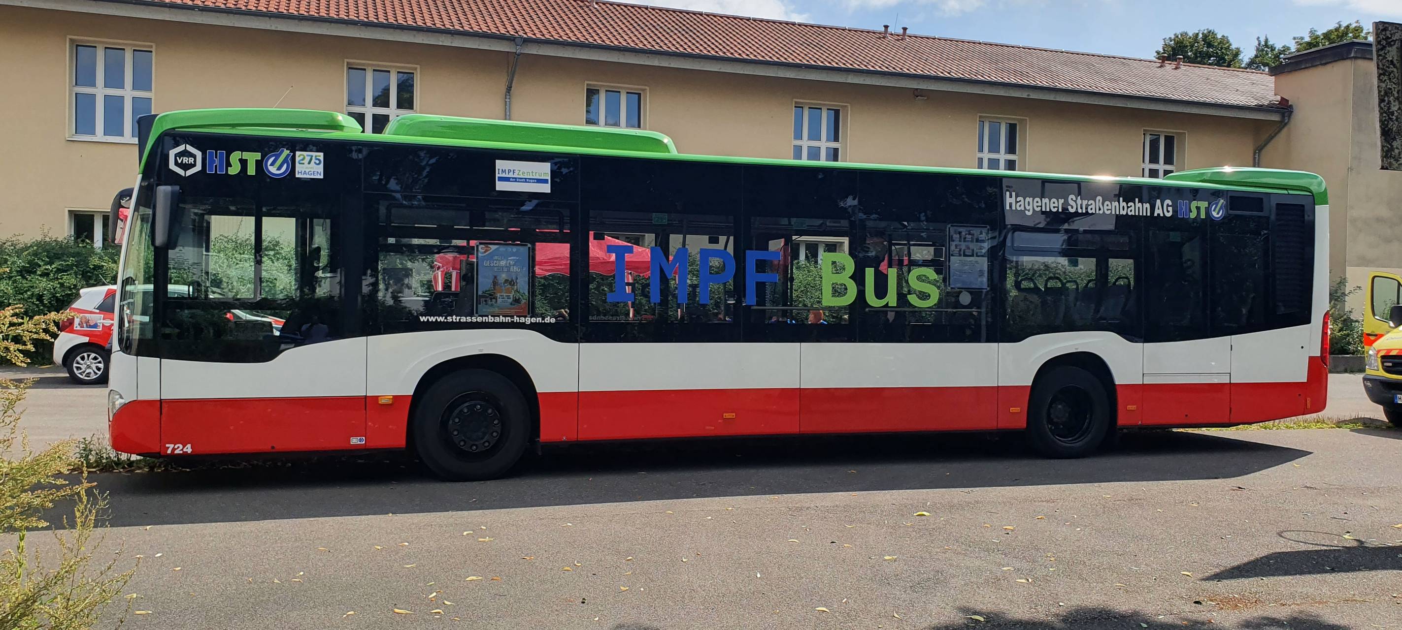 Impfbus wieder unterwegs