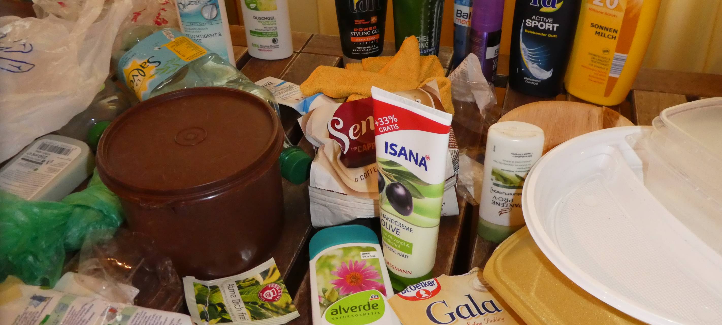 Verzicht auf Plastik