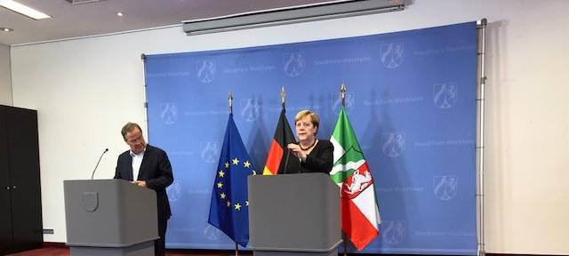 Hoffnung nach Merkel-Besuch