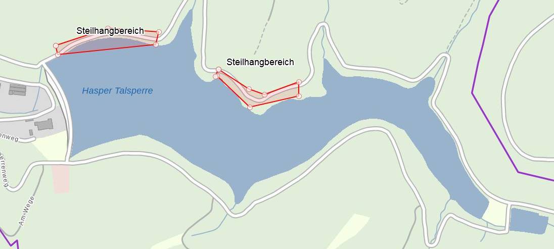 Rundweg zum Teil gesperrt