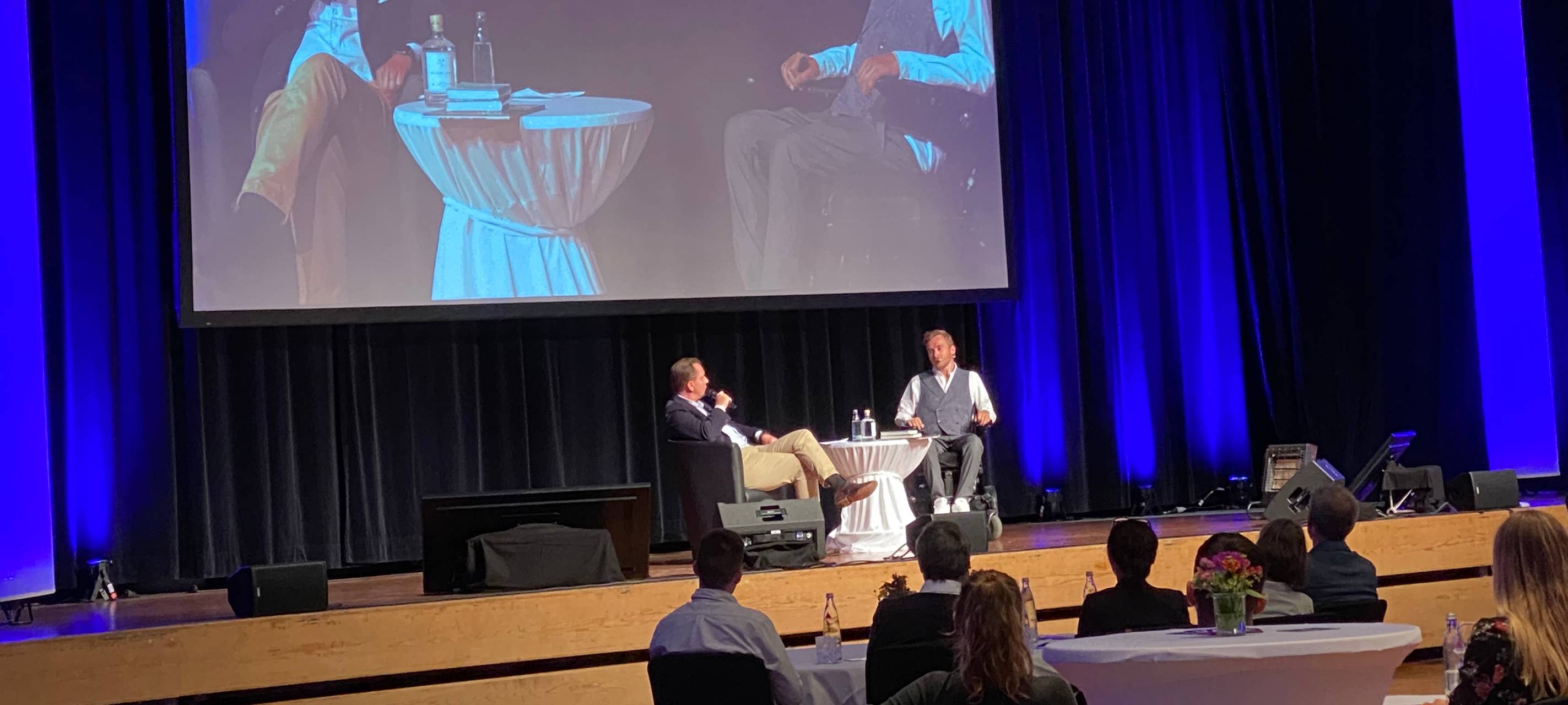 Samuel Koch in der Stadthalle