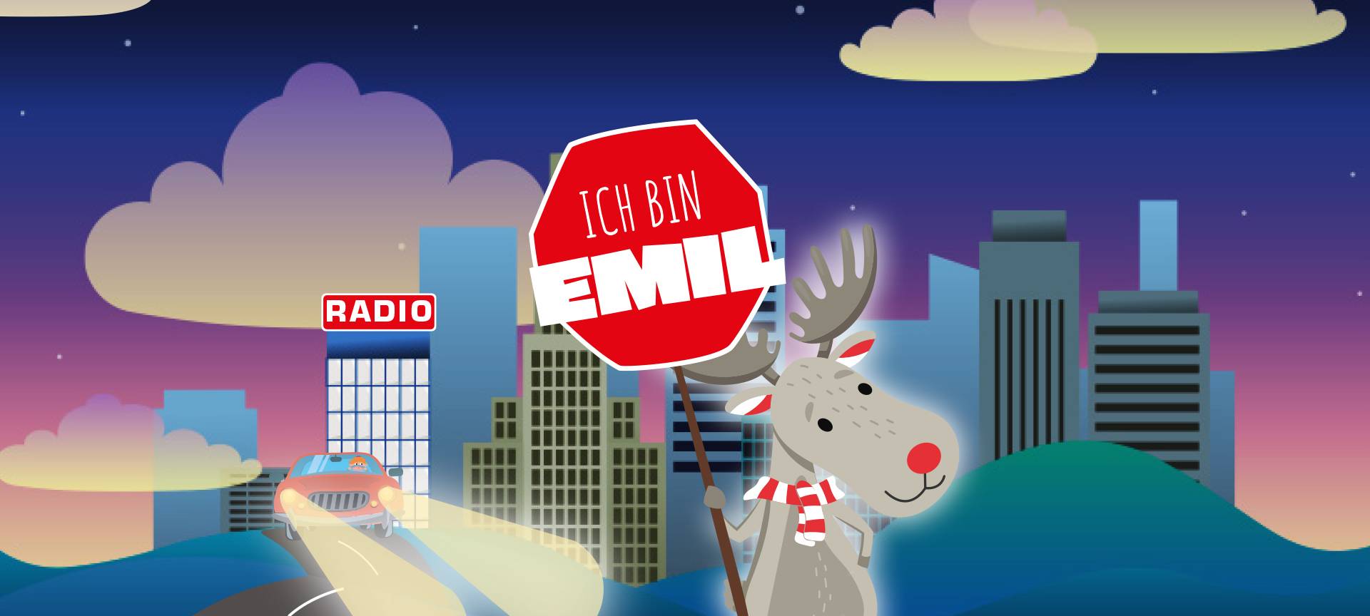 Mit Emil sicher zur Schule!