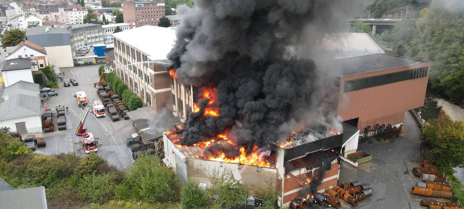 Großbrand Eilper Straße