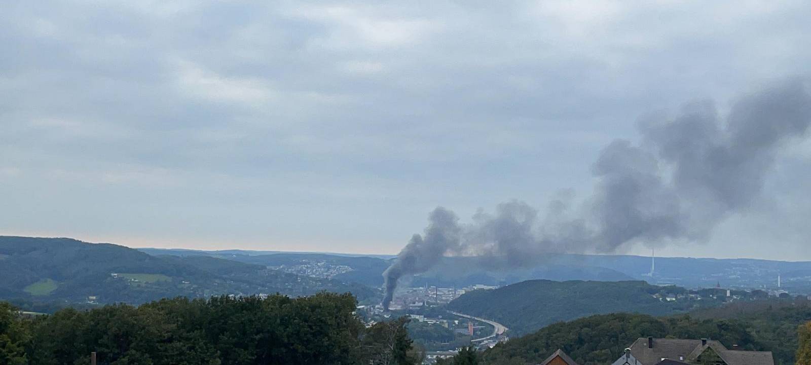 Großbrand Eilper Straße