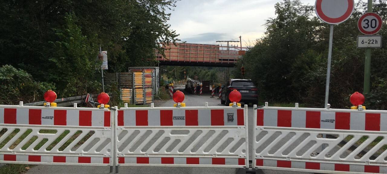 Niedernhofstraße gesperrt