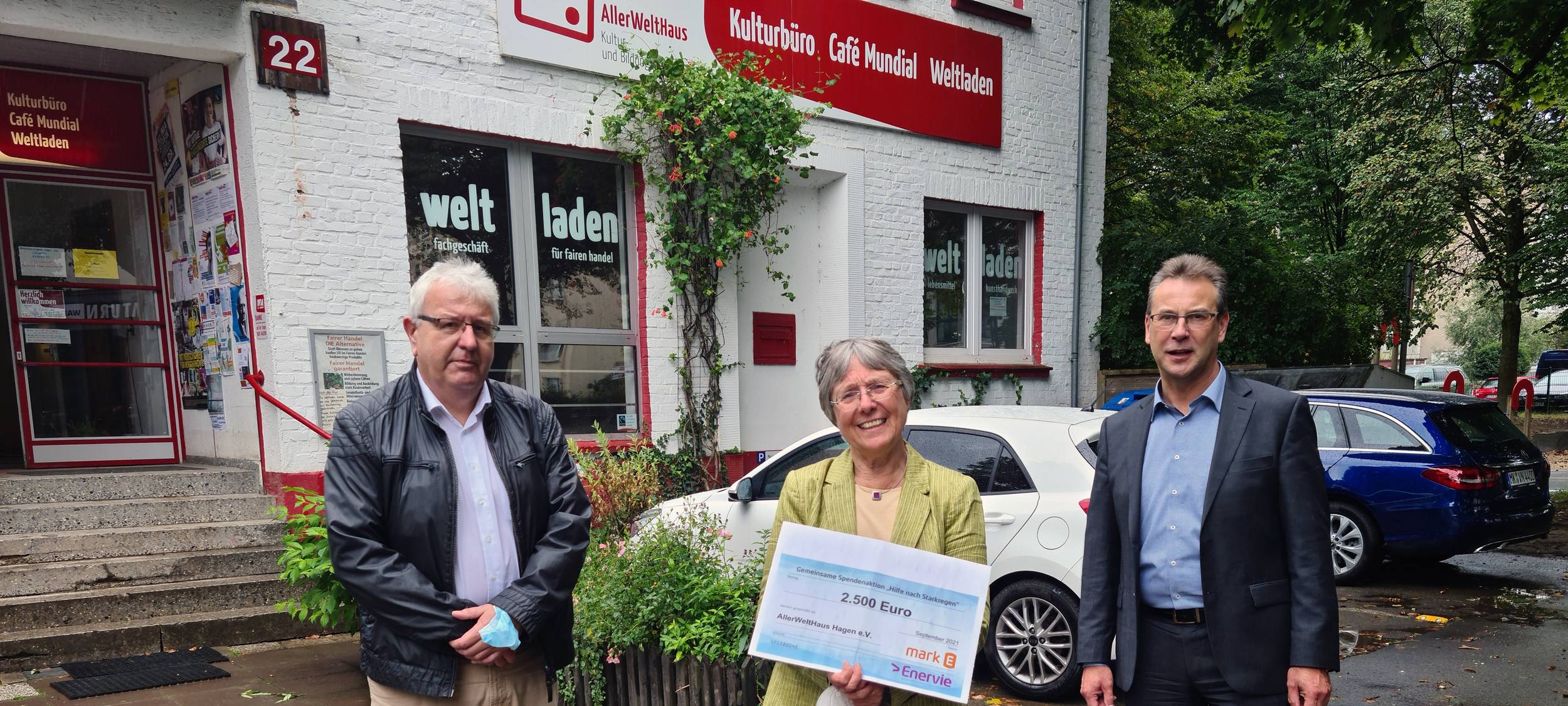 Spende über 2.500 Euro