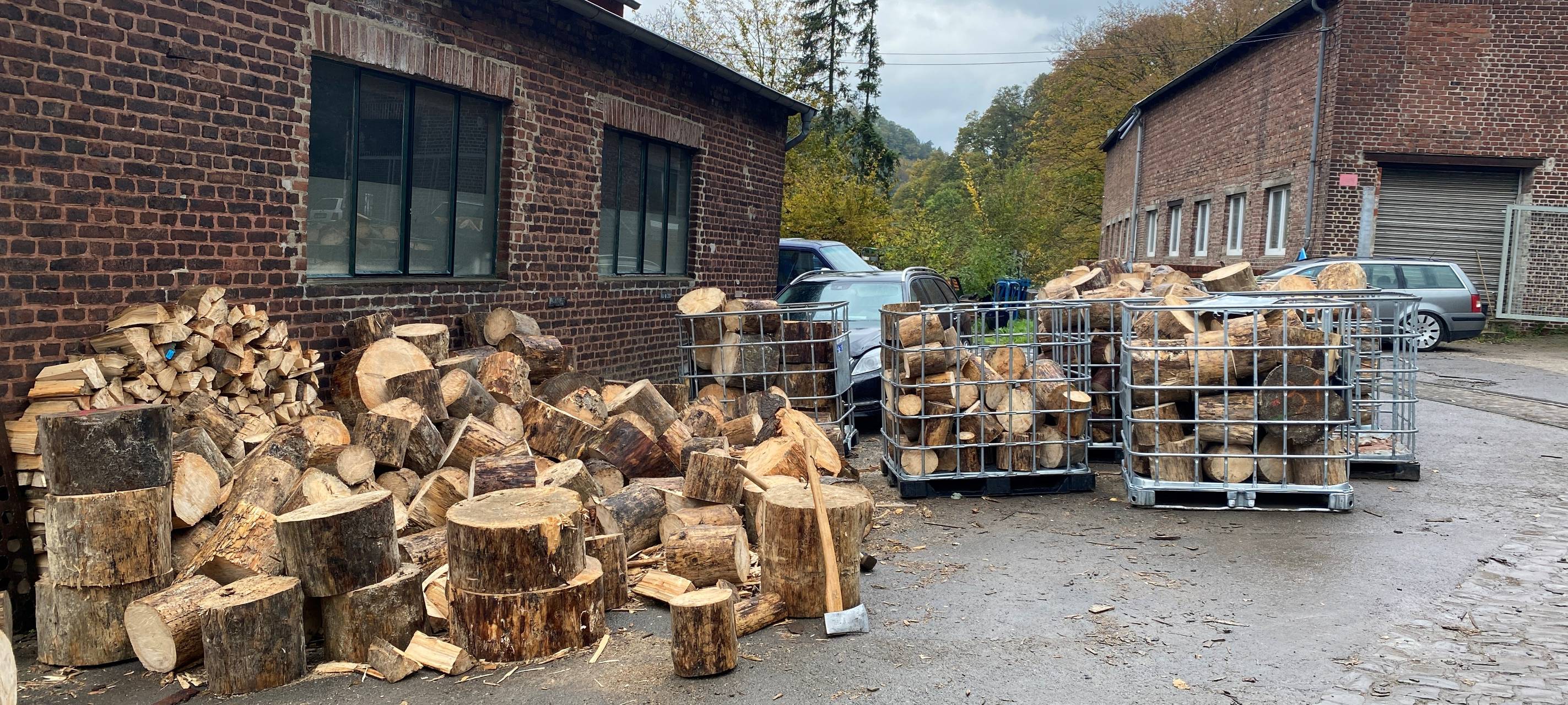 Holz für Hochwasseropfer