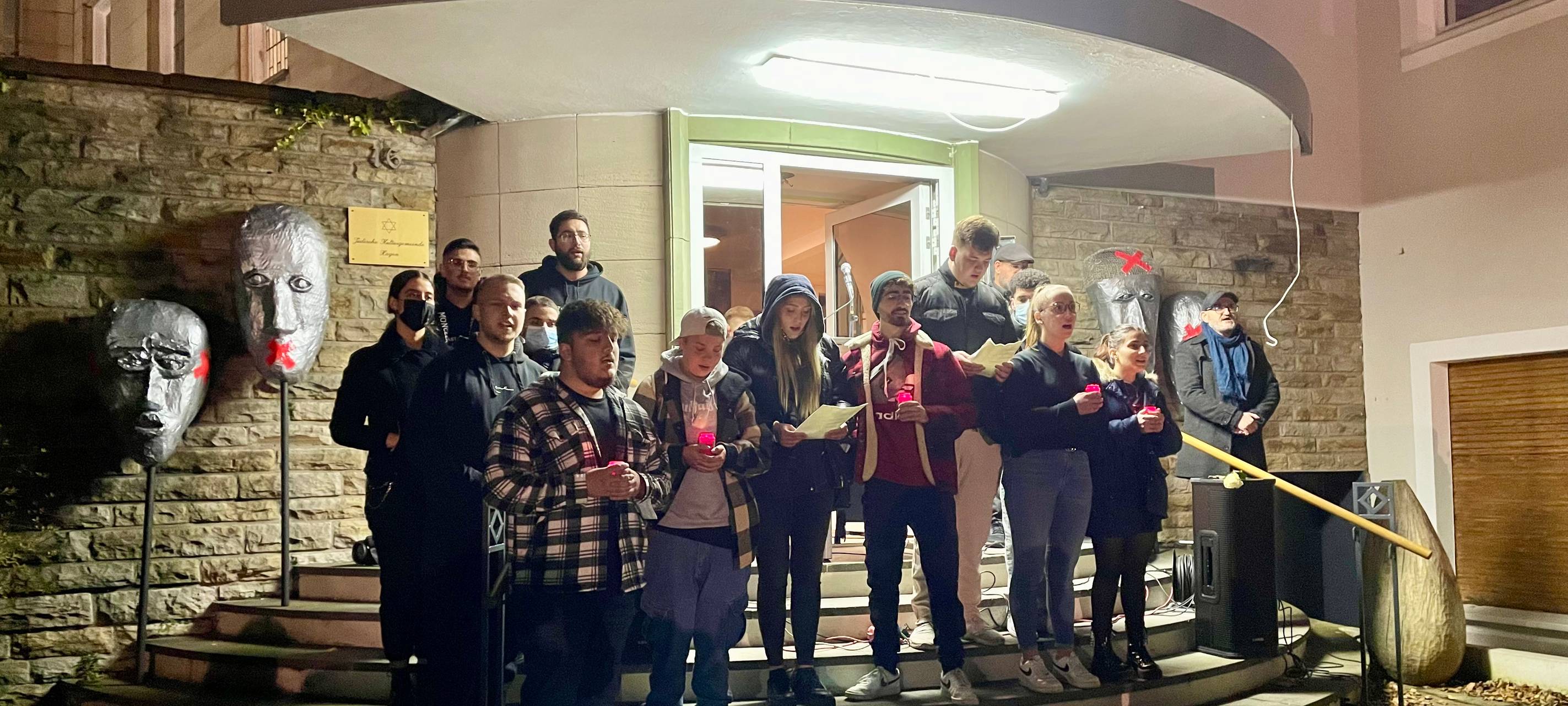 Gedenken an Pogromnacht