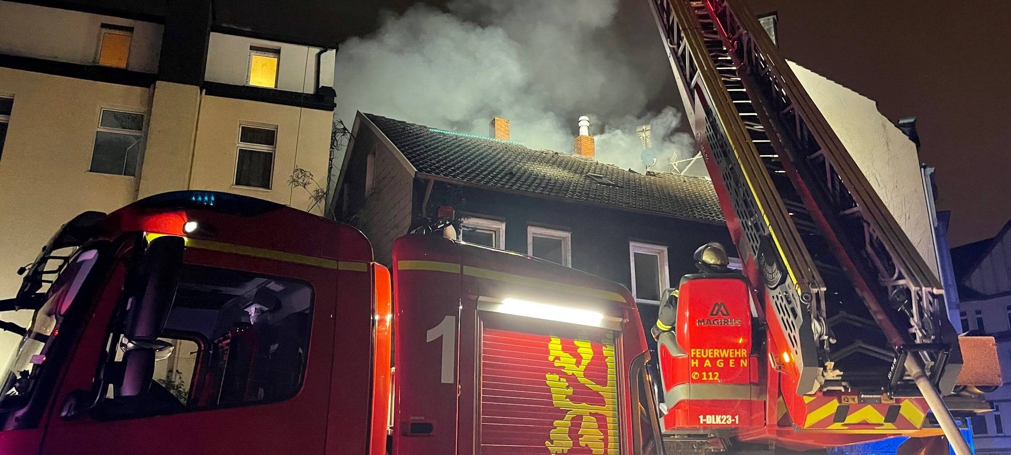 Feuer in Wehringhausen