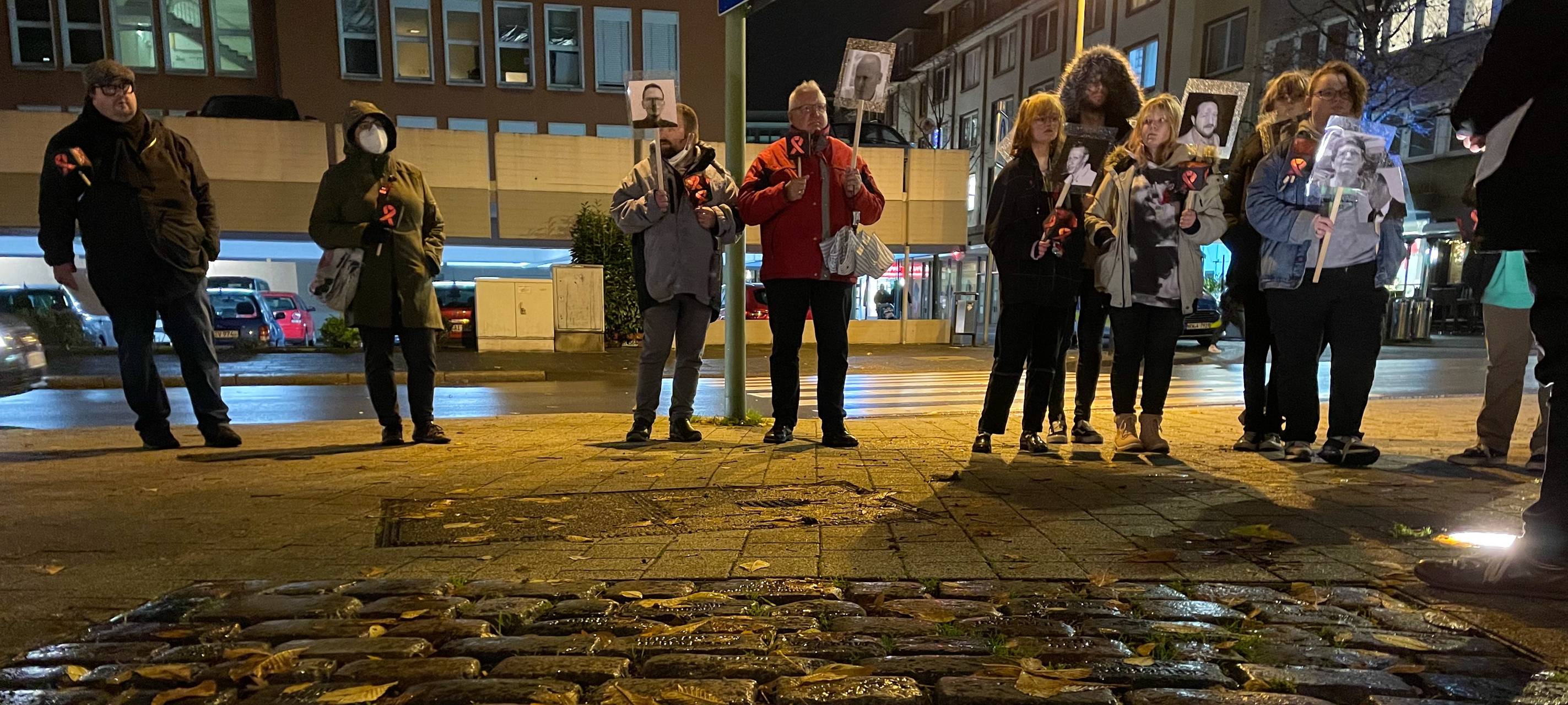 Gedenken an AIDS-Tote in Hagen