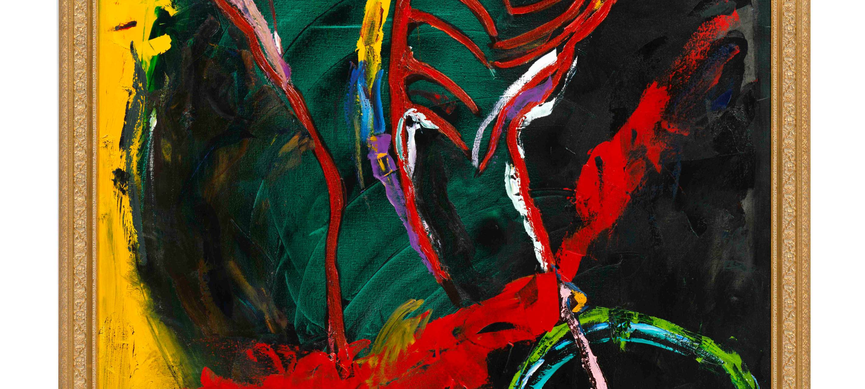 Sylvester Stallone präsentiert seine Malerei in Hagen