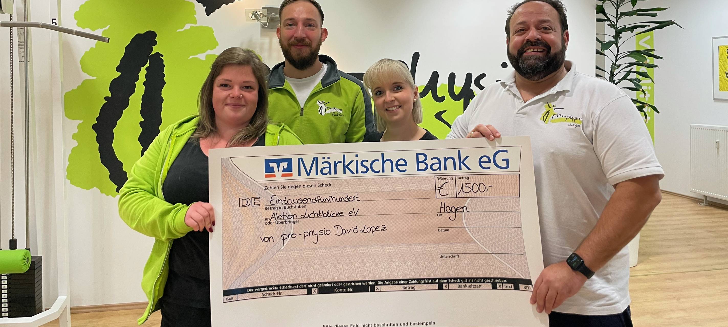 Massage für den guten Zweck