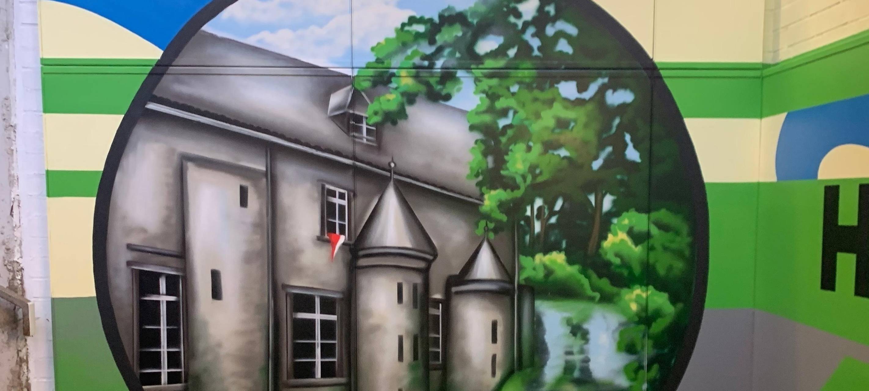 Kunst im Bahnhof Vorhalle