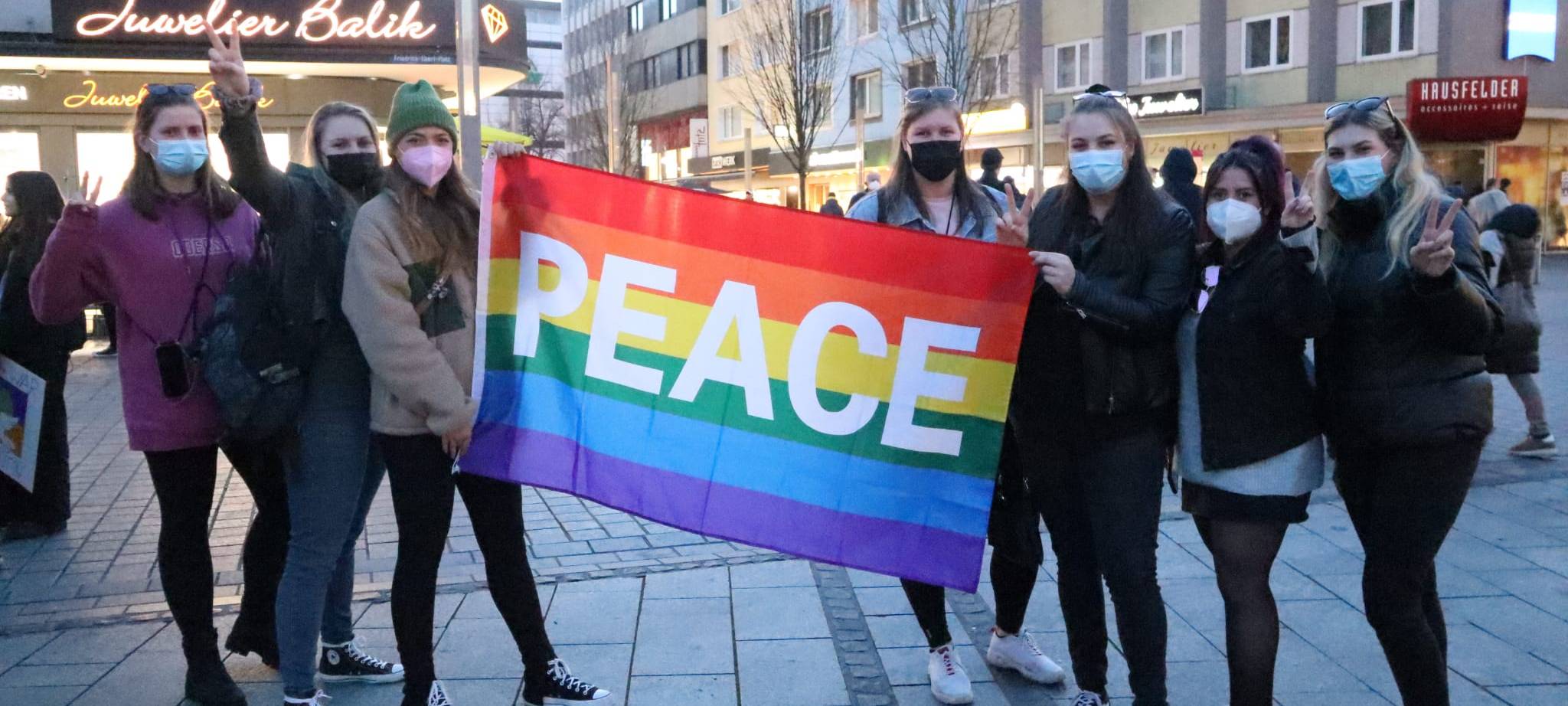 Ein Zeichen für Frieden