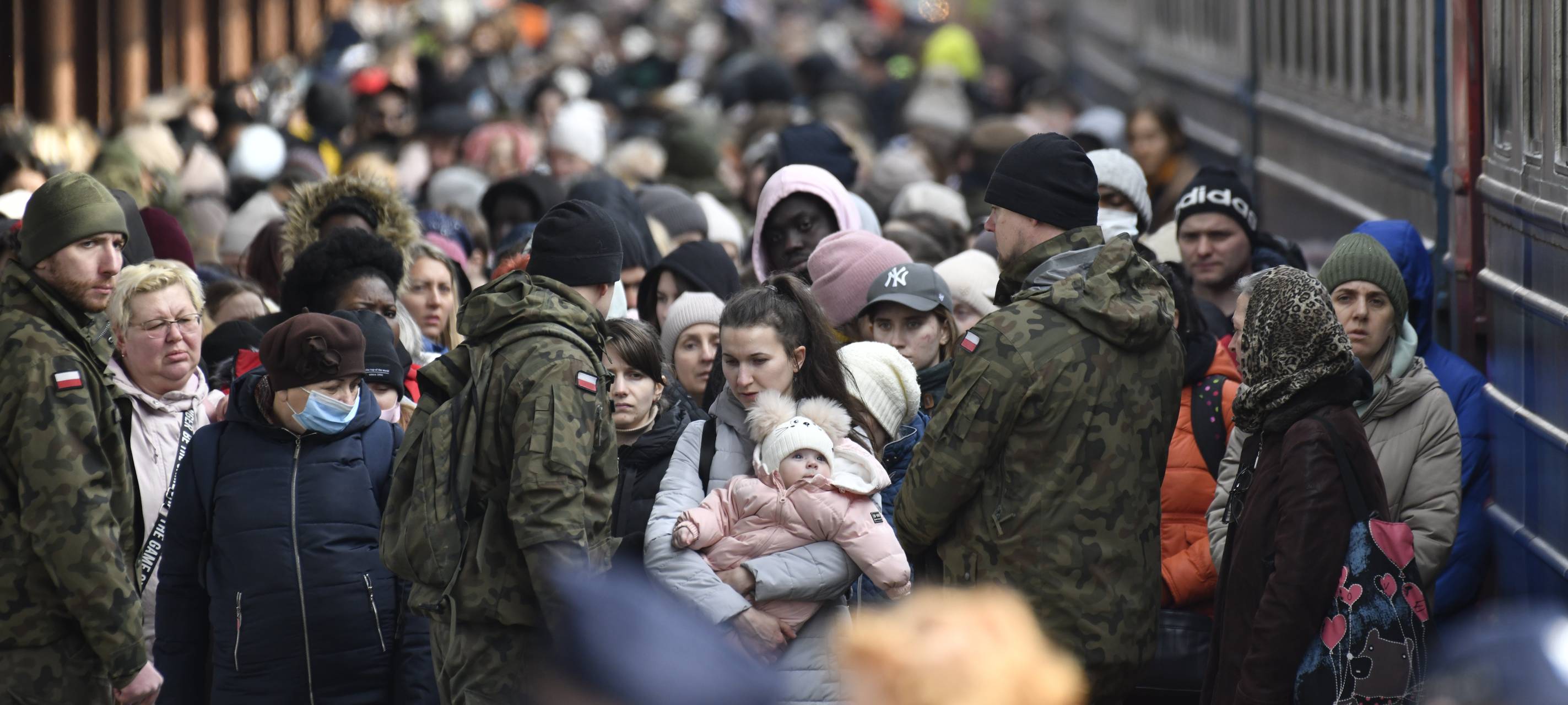 Flüchtende in Hagen