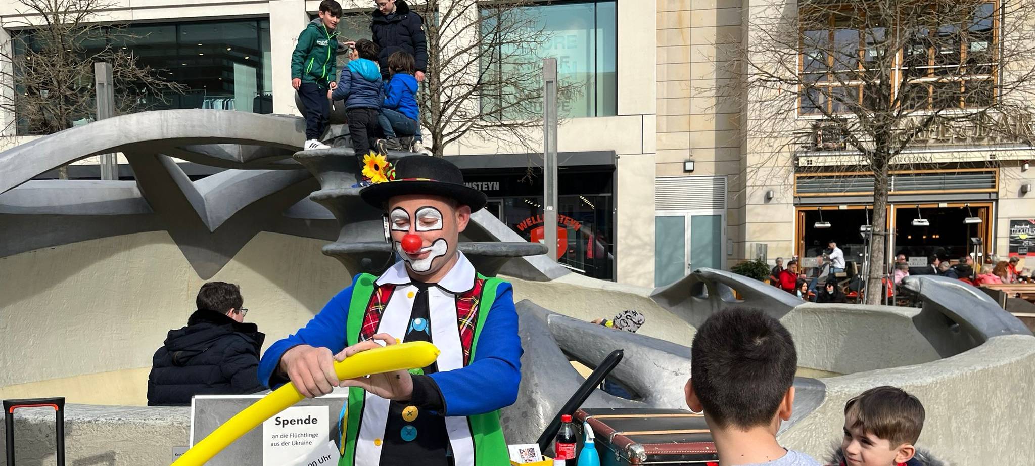 Show für Geflüchtete