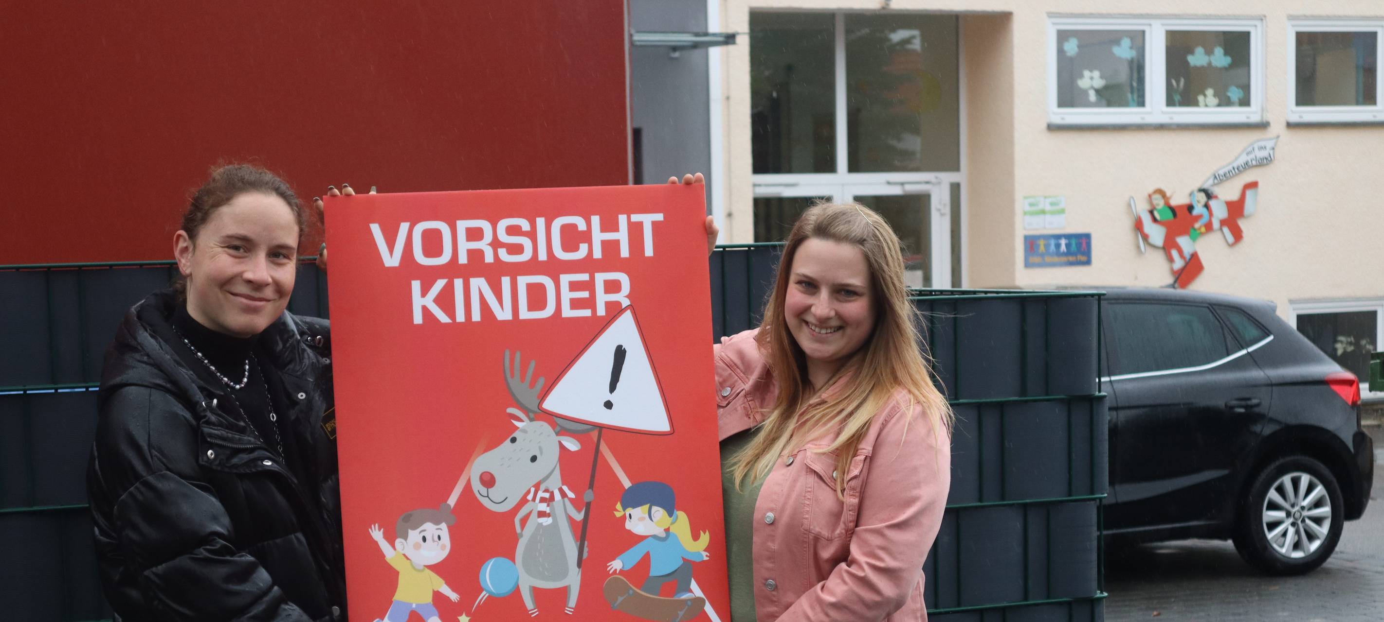 Erstes Plakat geht nach Fley