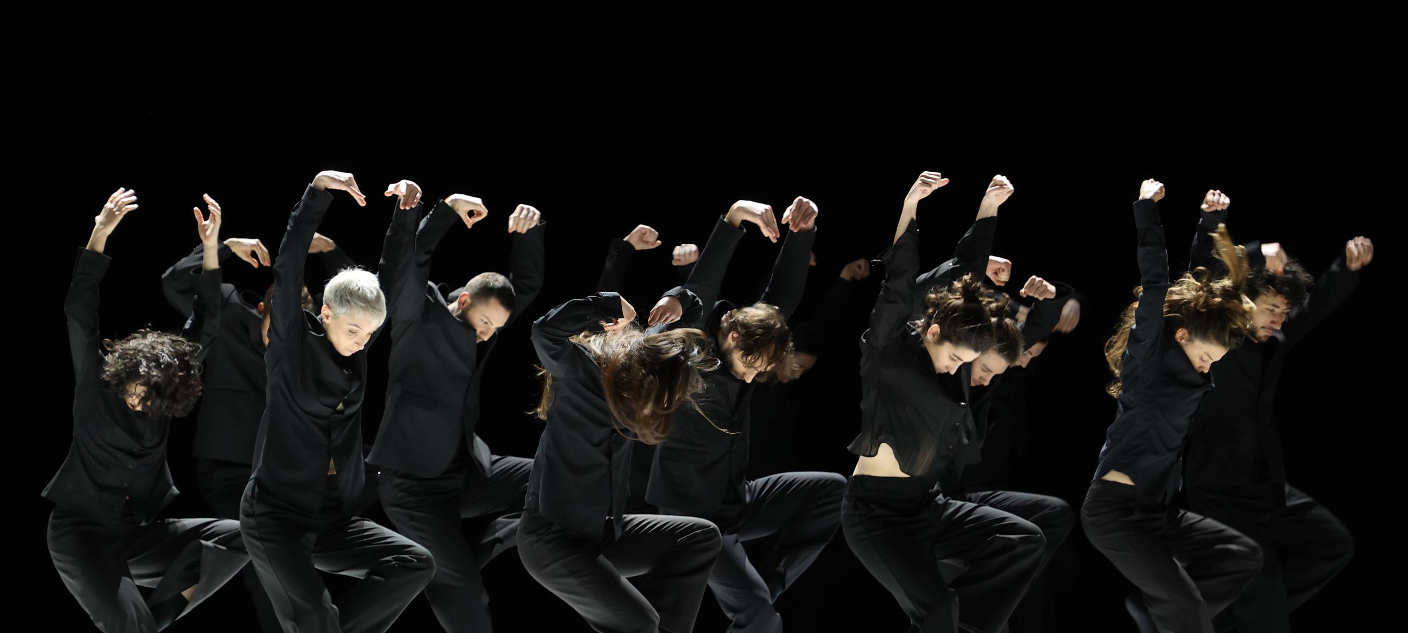 Modernes Tanzstück im Theater