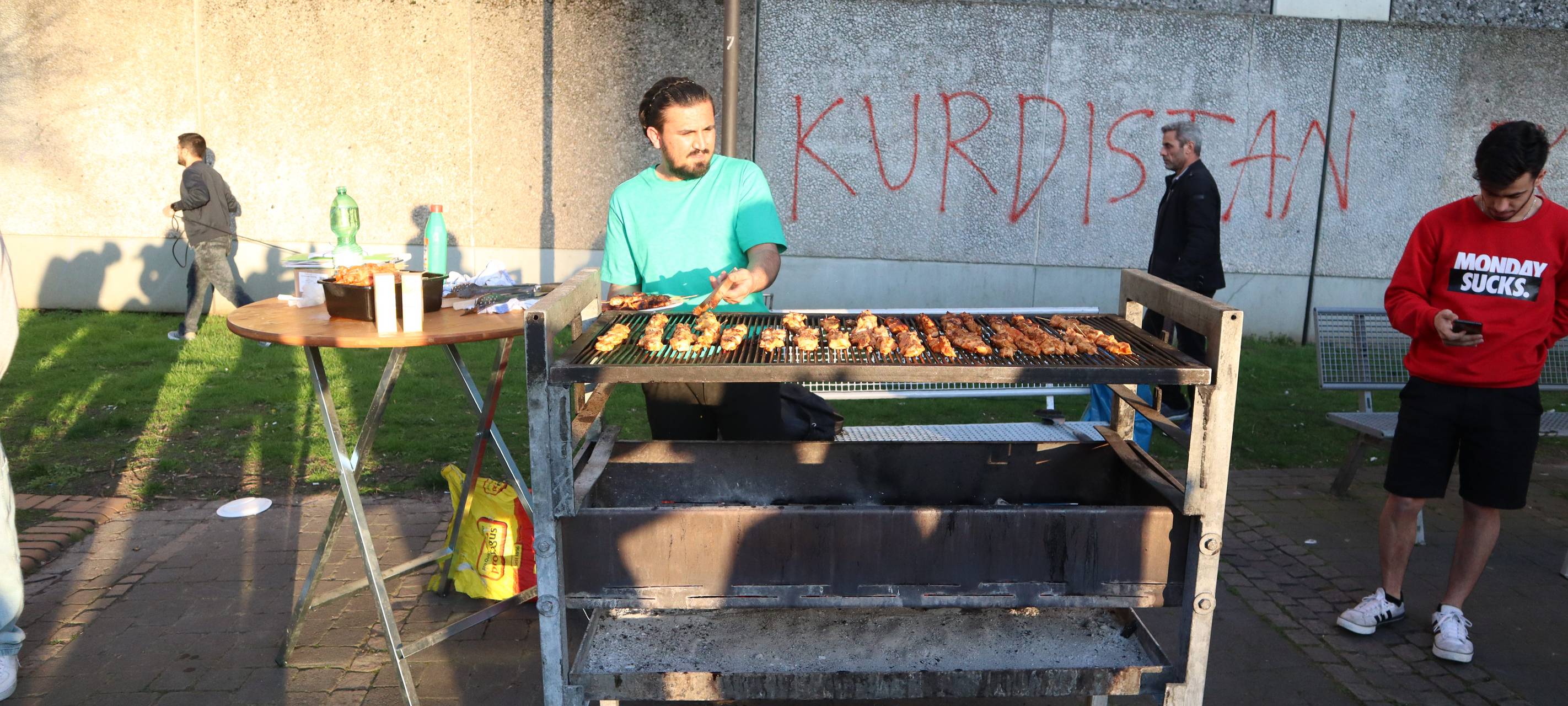Fastenbrechen für den Frieden