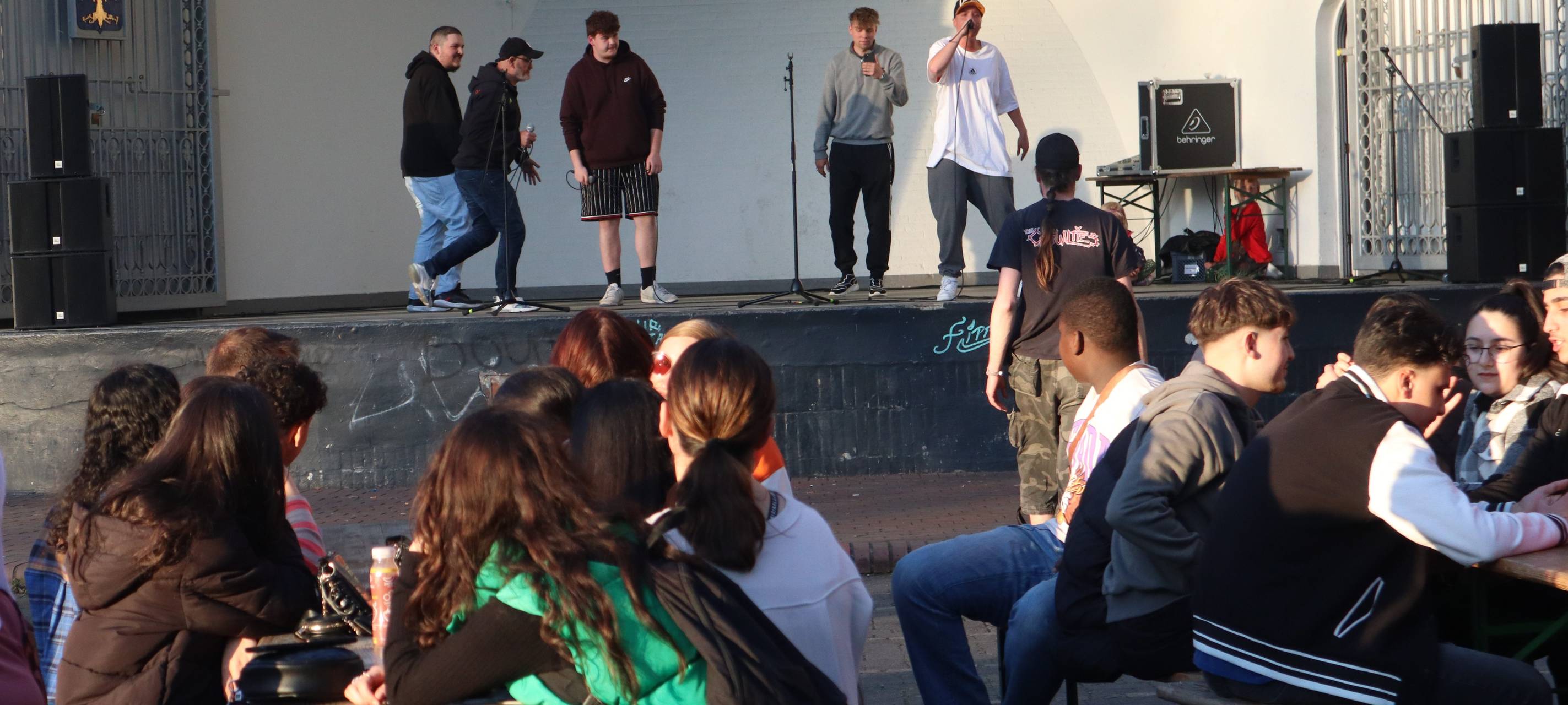 Fastenbrechen für den Frieden