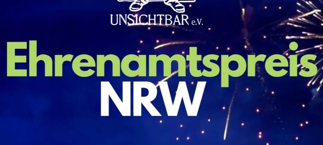 Ehrenamtspreis für Unsichtbar