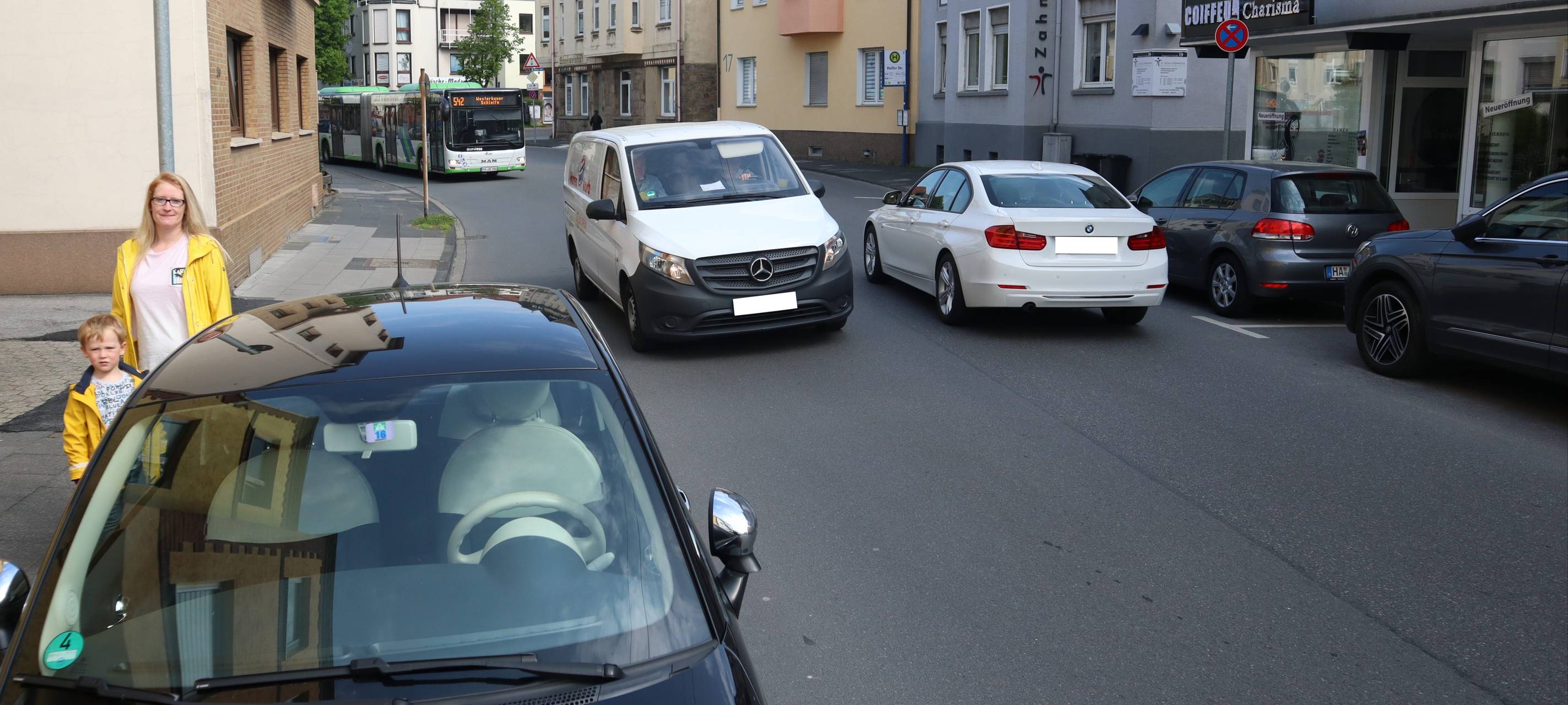 Gefahrenstellen in Boele