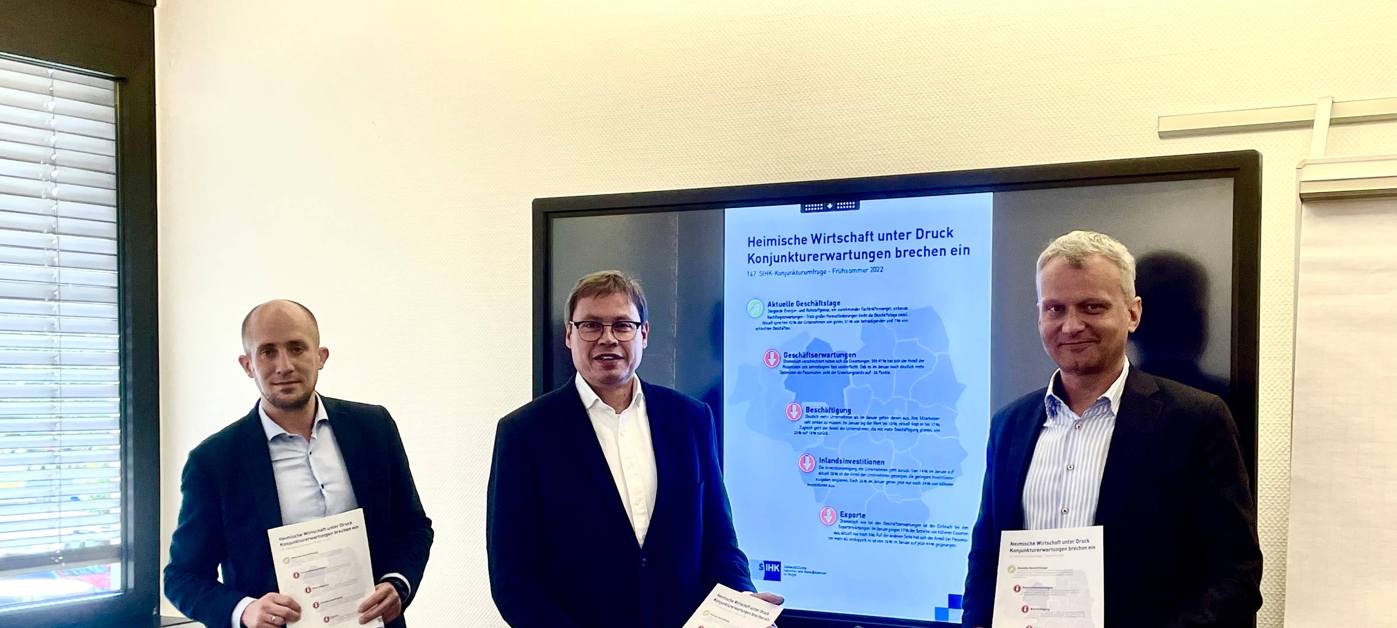 Konjunktur bricht ein