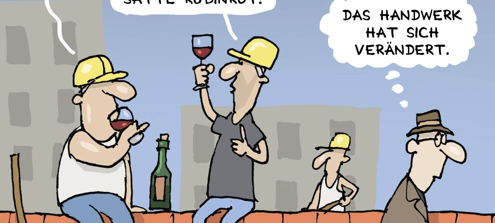 Karikaturen im Freilichtmuseum