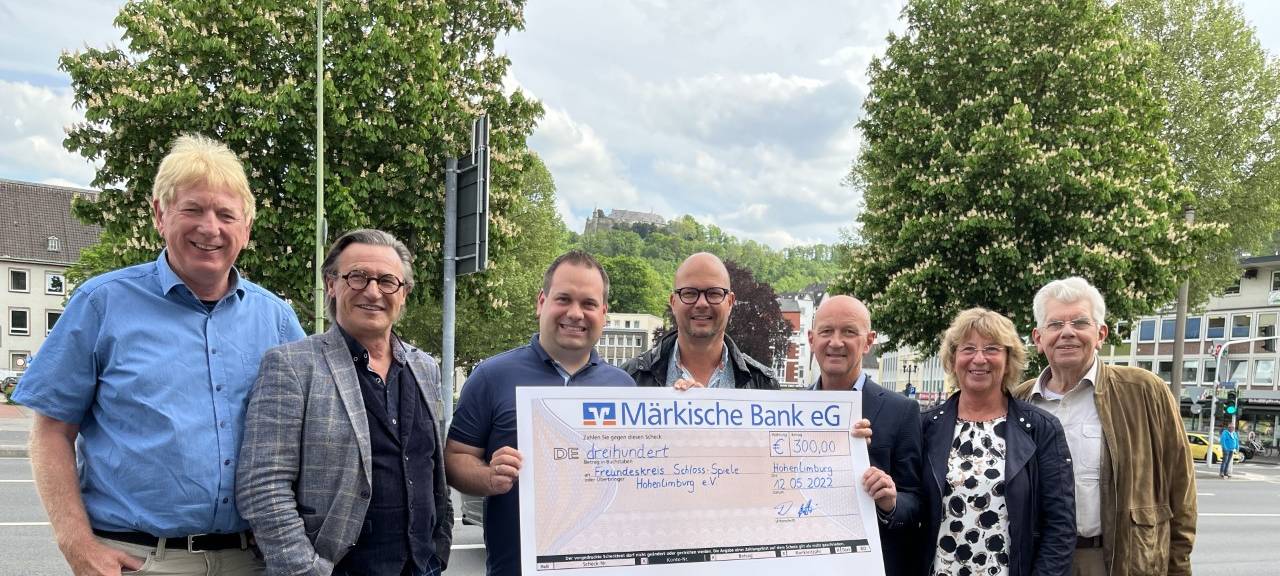 Hohenlimburger CDU spendet für die Schlossspiele