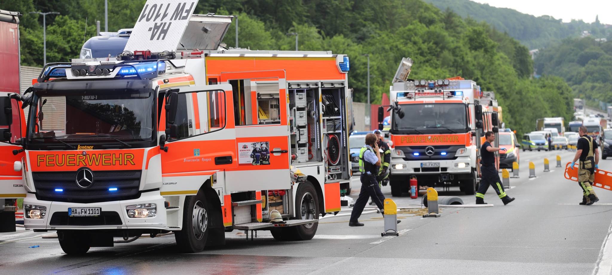 Polizei ermittelt gegen Gaffer