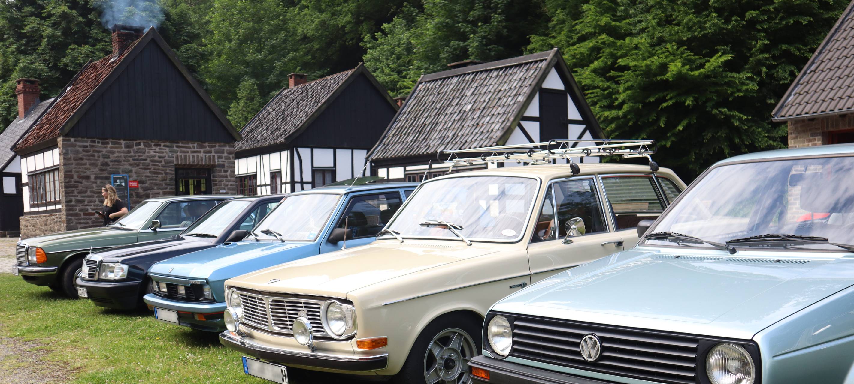 Oldtimer im Freilichtmuseum