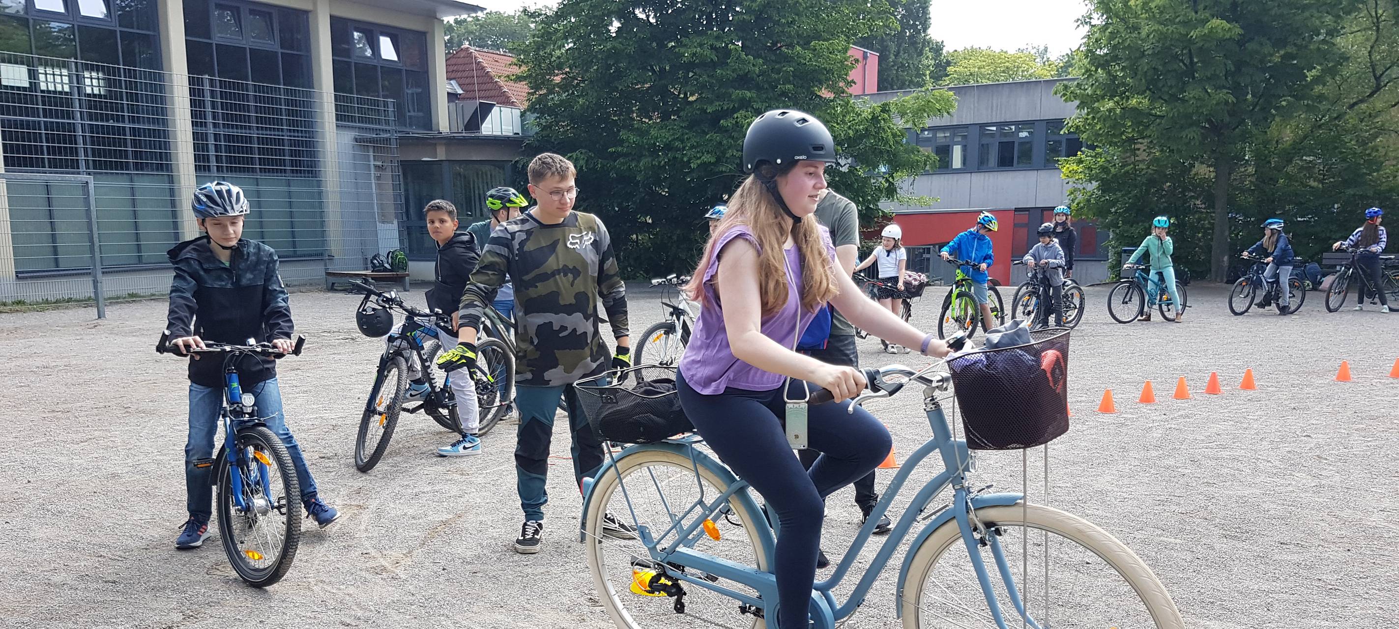 Albrecht-Dürer-Gymnasium: Fahrrad-Aktion